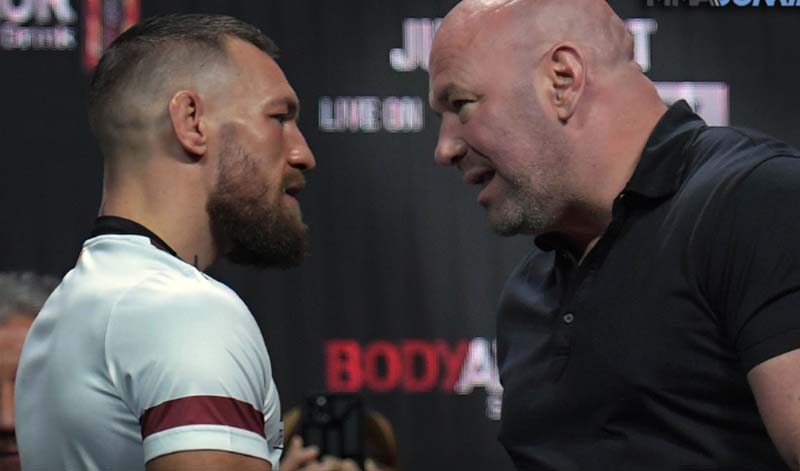 dana white conor mcgregor