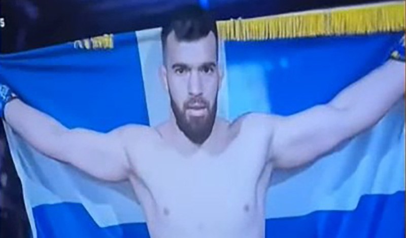 diamantis chondronikolas cage warriors fight 1