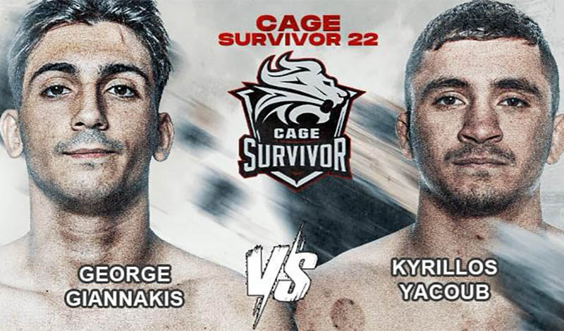 giorgos giannakis kyrillos yakoub cage survivor 22