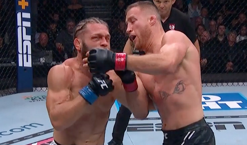 Justin Gaethje vs Rafael Fiziev UFC 313