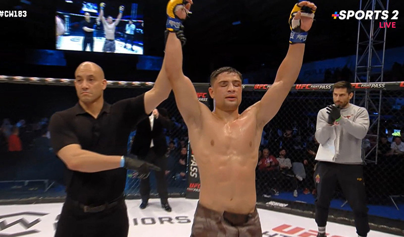 Κώστας Ντελής Cage Warriors 183