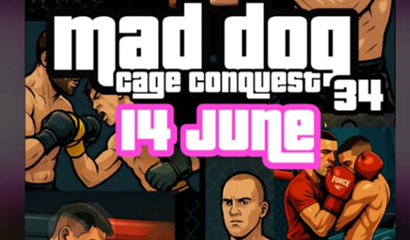 mad dog cage conquest 34 afisa edo