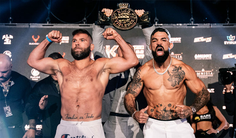 mike perry jeremy stephens staredown