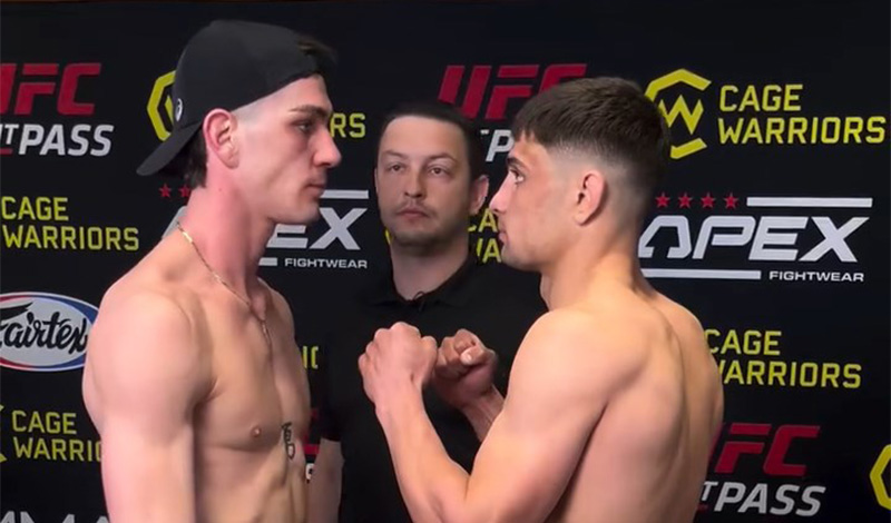 Κώστας Ντελής Cage Warriors Ρώμη