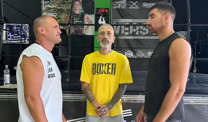 pantazhs tsakouridhs face off 7