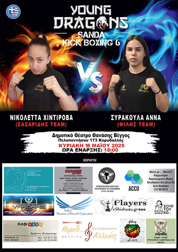 young dragons sanda kick boxing 6097