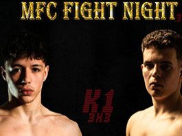 Ο Ζήσης Πάγγουρας με Βασίλη Λισγάρα στο ‘MFC Fight Night 3’