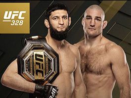 Khamzat Chimaev και Sean Strickland στο ‘UFC 328’