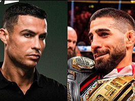 Ο Christiano Ronaldo συνεργάτης με τον Ilia Topuria